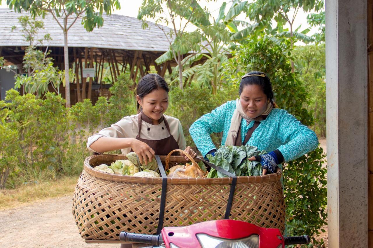 Hanchey Bamboo Resort Kampong Cham Exterior foto